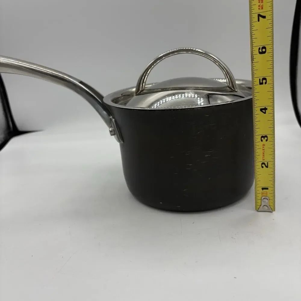 Kirkland Signature‎ 2 Qt Covered Saucepan Non-Stick with Lid READ